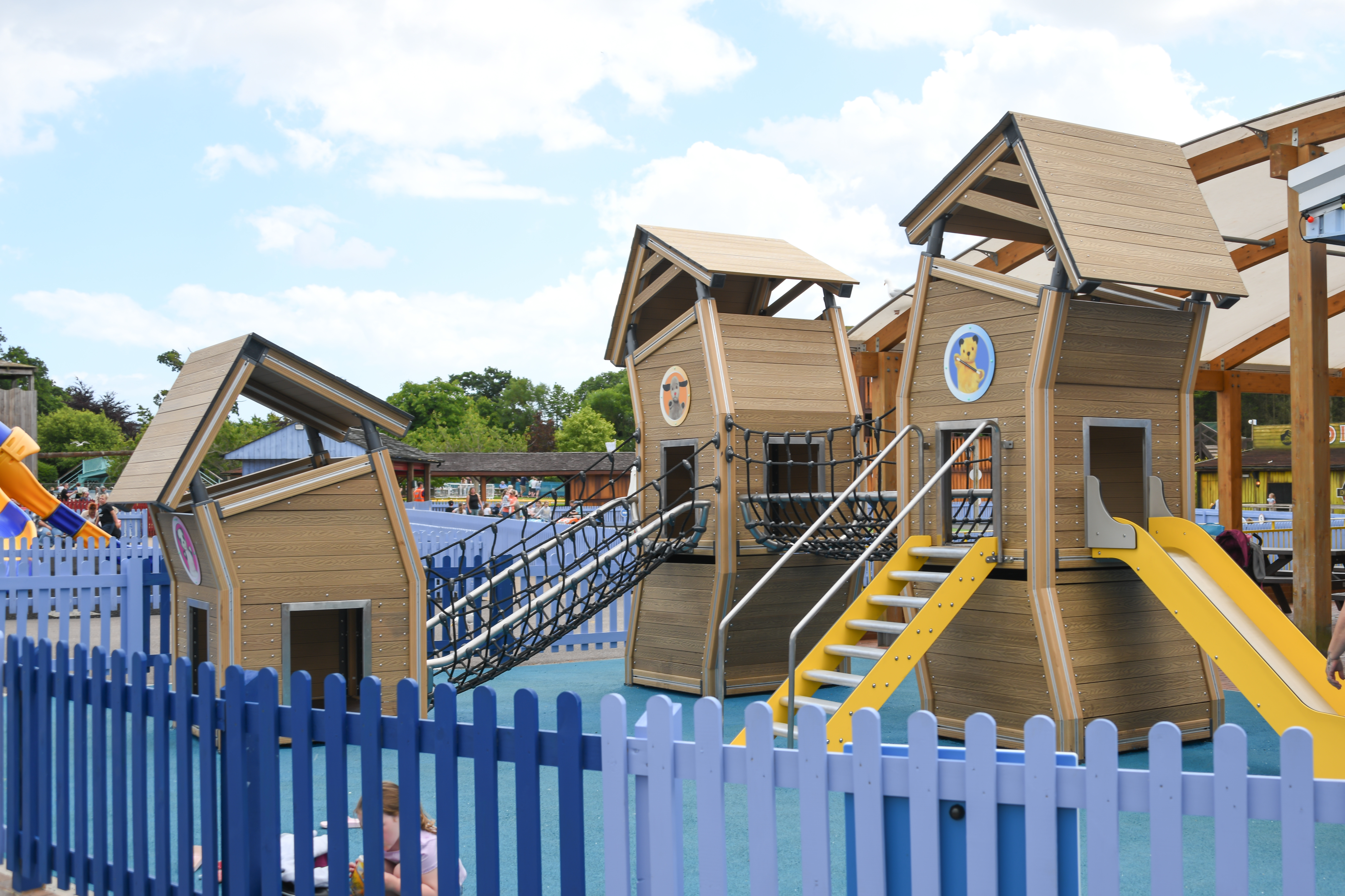 Image of a Sooty themed outdoor play park 