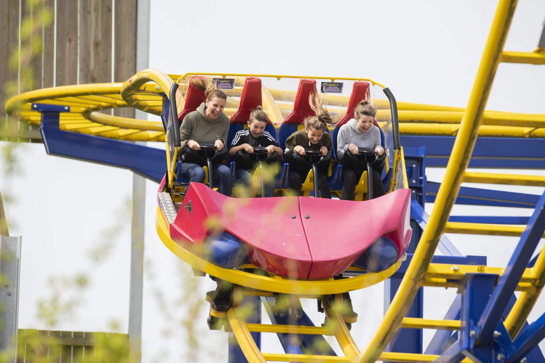 Family On Circle Ride