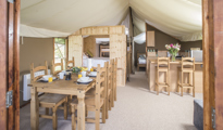 Safari Tent Inside 1