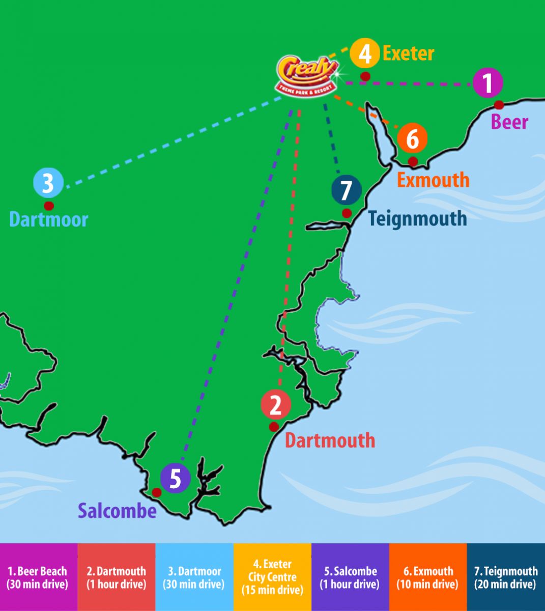 Devon Map
